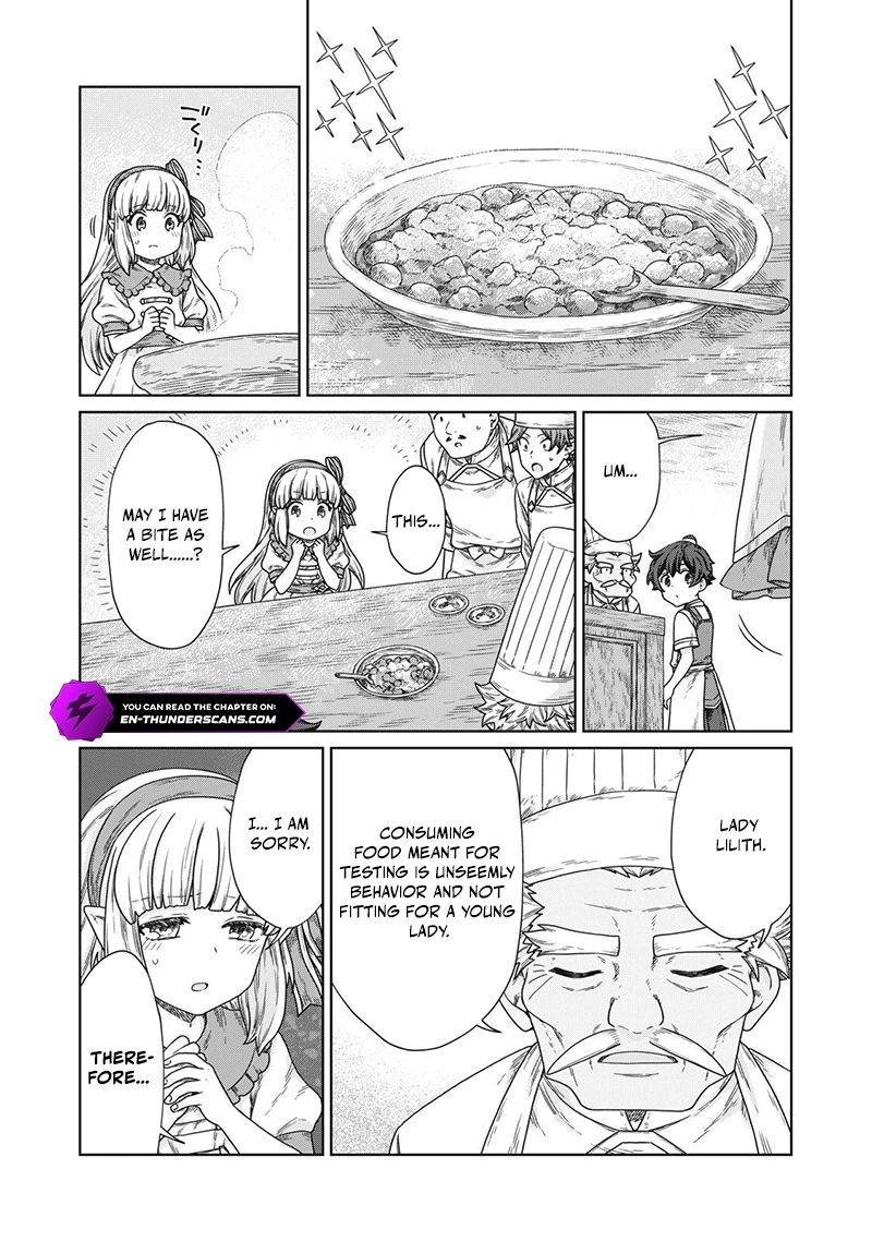 Koushaku-ke no Ryouriban-sama - 300-nen Ikiru Chiisa na Ryourijin Chapter 12 — Page 34