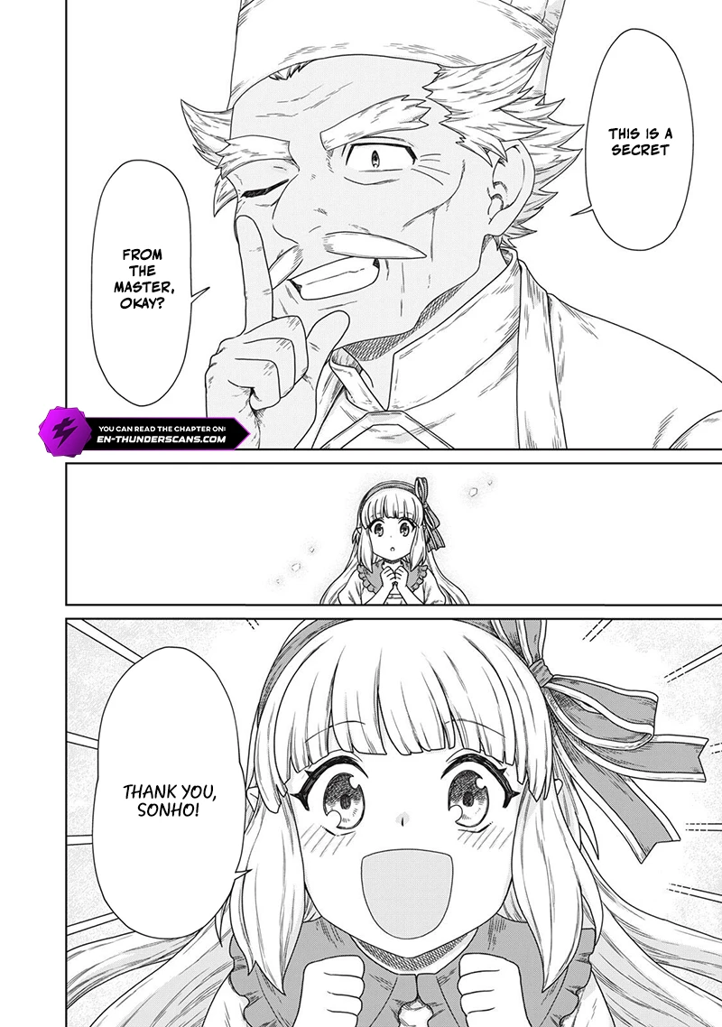 Koushaku-ke no Ryouriban-sama - 300-nen Ikiru Chiisa na Ryourijin Chapter 12 — Page 35
