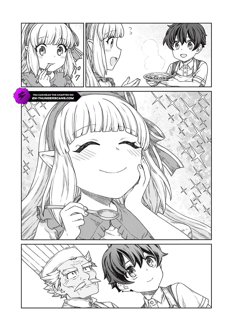 Koushaku-ke no Ryouriban-sama - 300-nen Ikiru Chiisa na Ryourijin Chapter 12 — Page 36