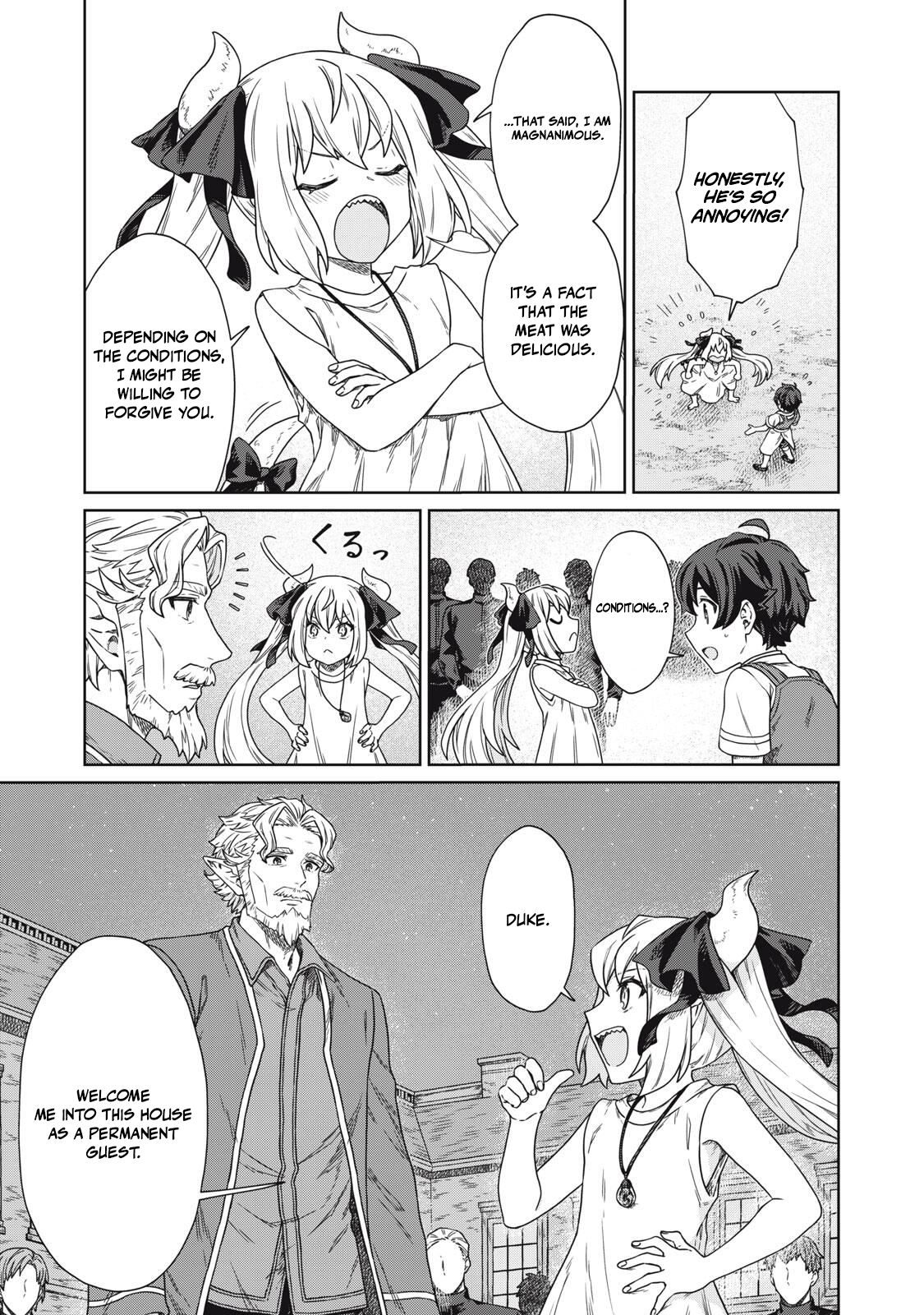 Koushaku-ke no Ryouriban-sama - 300-nen Ikiru Chiisa na Ryourijin Chapter 18 — Page 27
