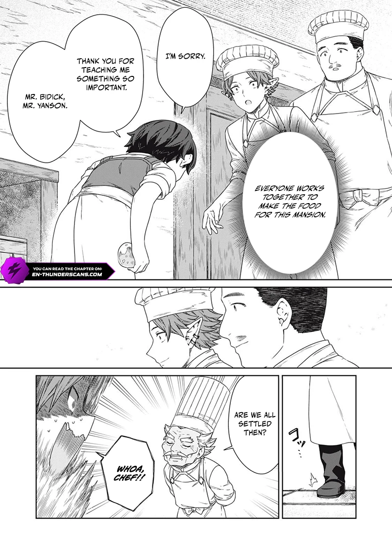 Koushaku-ke no Ryouriban-sama - 300-nen Ikiru Chiisa na Ryourijin Chapter 20 — Page 14