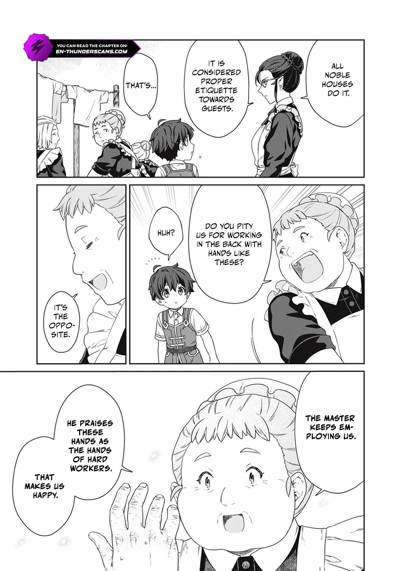 Koushaku-ke no Ryouriban-sama - 300-nen Ikiru Chiisa na Ryourijin Chapter 21 — Page 32