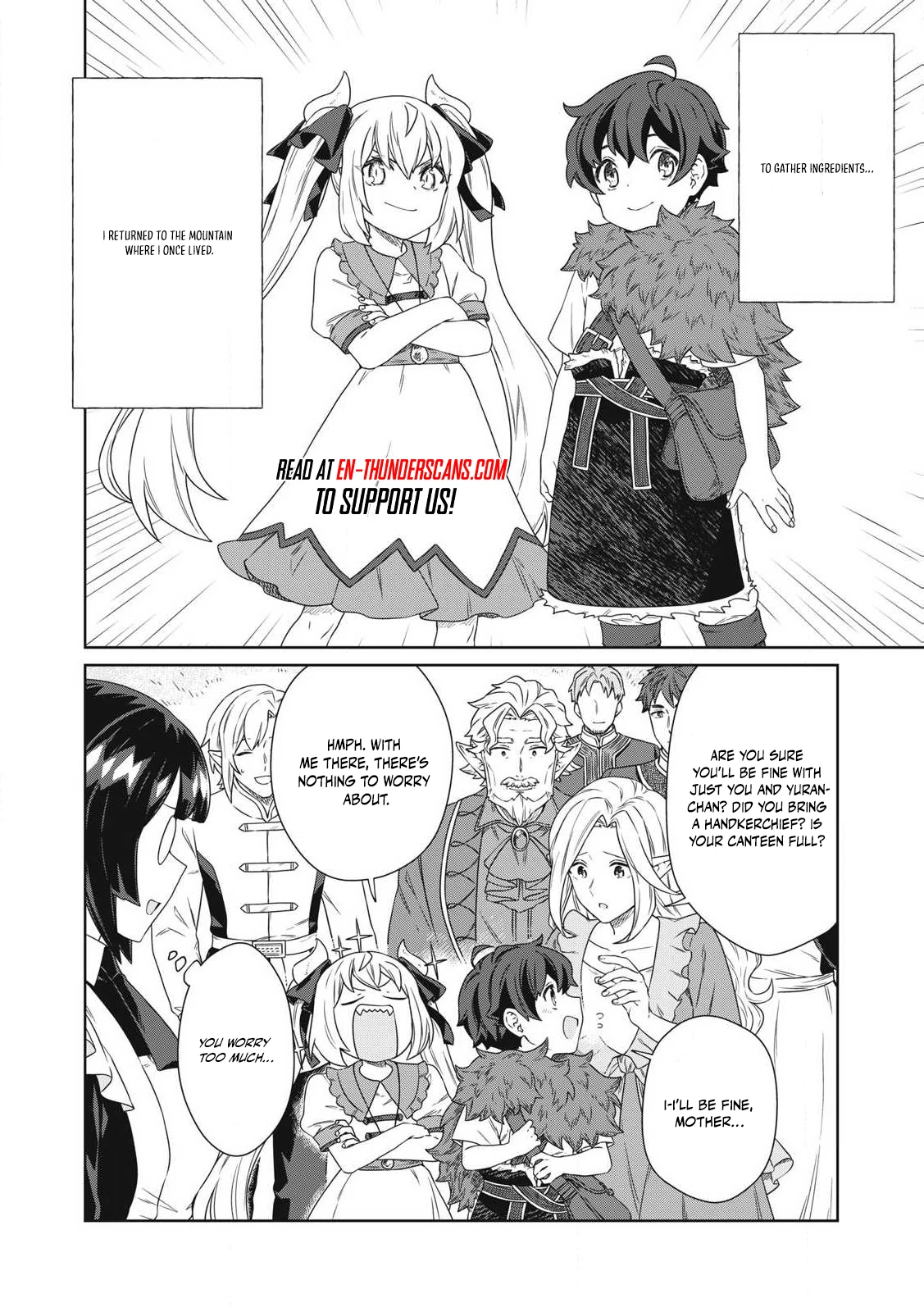 Koushaku-ke no Ryouriban-sama - 300-nen Ikiru Chiisa na Ryourijin Chapter 23 — Page 28