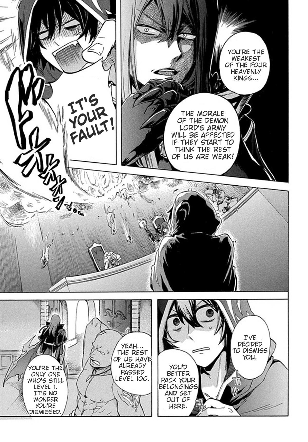 "Kukuku... Yatsu wa Shitennou no Naka demo Saijaku" to Kaikosareta Ore, Naze ka Yuusha to Seijo ni Shishou ni naru Chapter 1 — Page 7