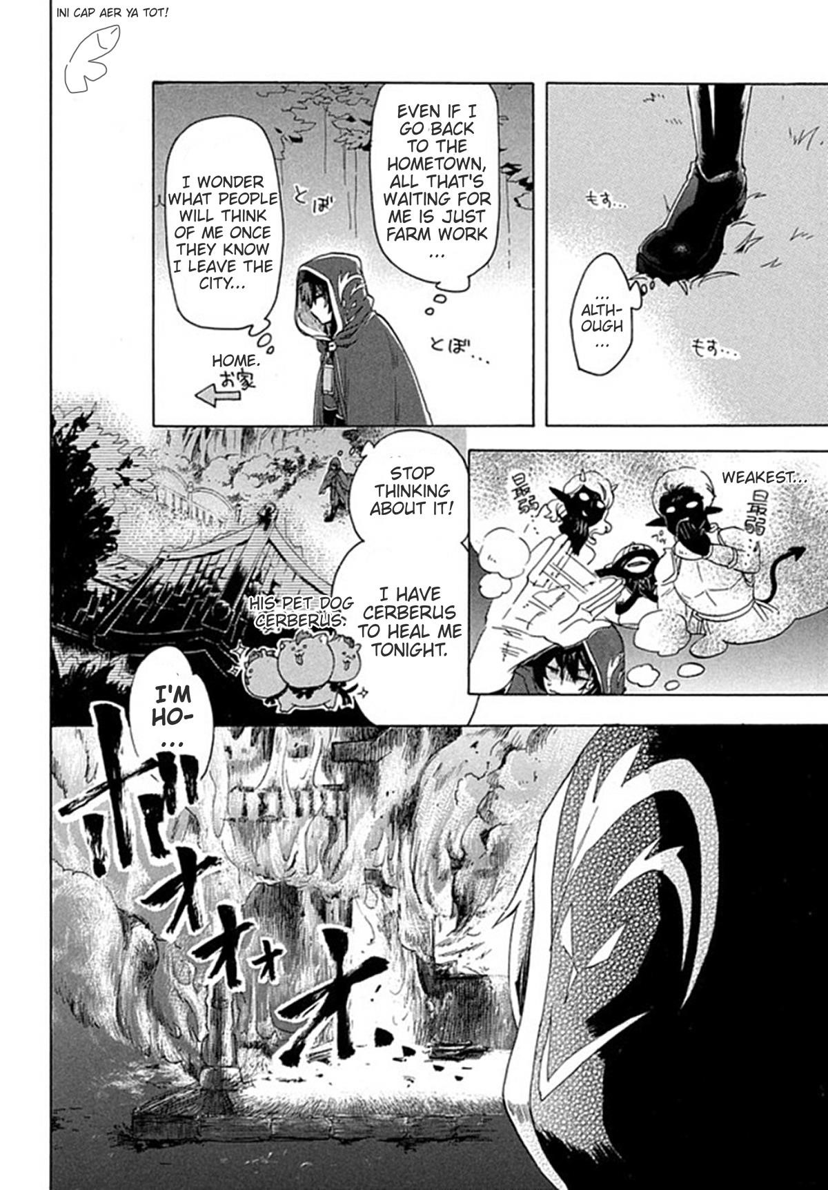 "Kukuku... Yatsu wa Shitennou no Naka demo Saijaku" to Kaikosareta Ore, Naze ka Yuusha to Seijo ni Shishou ni naru Chapter 1 — Page 10