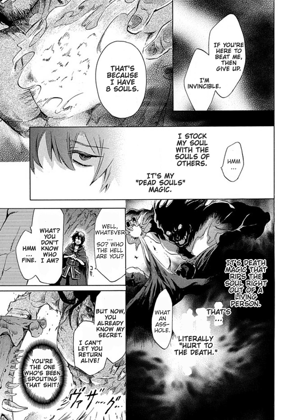 "Kukuku... Yatsu wa Shitennou no Naka demo Saijaku" to Kaikosareta Ore, Naze ka Yuusha to Seijo ni Shishou ni naru Chapter 1 — Page 23