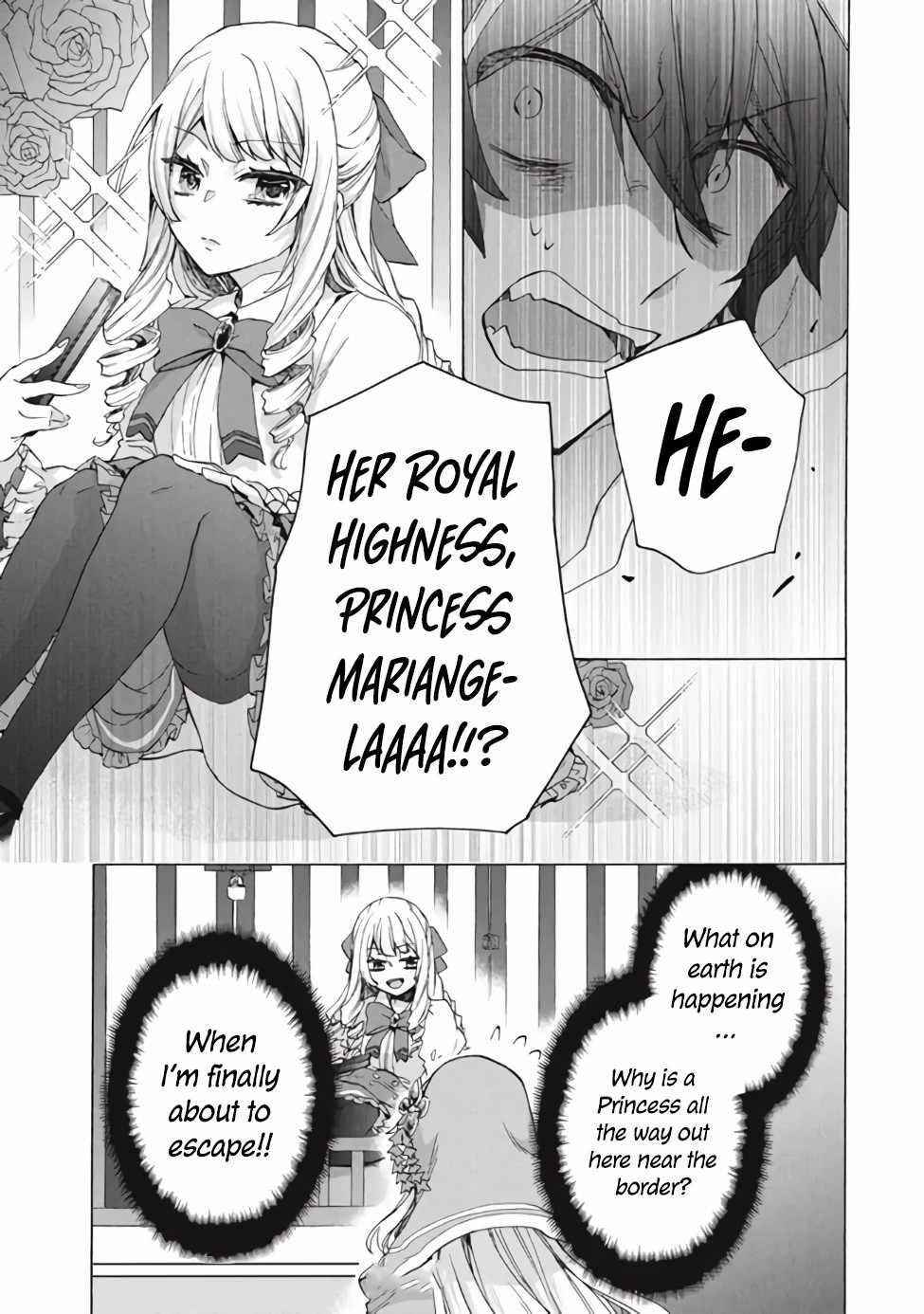 "Kukuku... Yatsu wa Shitennou no Naka demo Saijaku" to Kaikosareta Ore, Naze ka Yuusha to Seijo ni Shishou ni naru Chapter 11.2 — Page 1