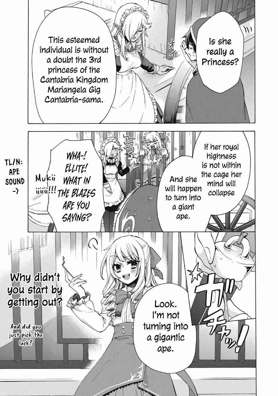 "Kukuku... Yatsu wa Shitennou no Naka demo Saijaku" to Kaikosareta Ore, Naze ka Yuusha to Seijo ni Shishou ni naru Chapter 11.2 — Page 7