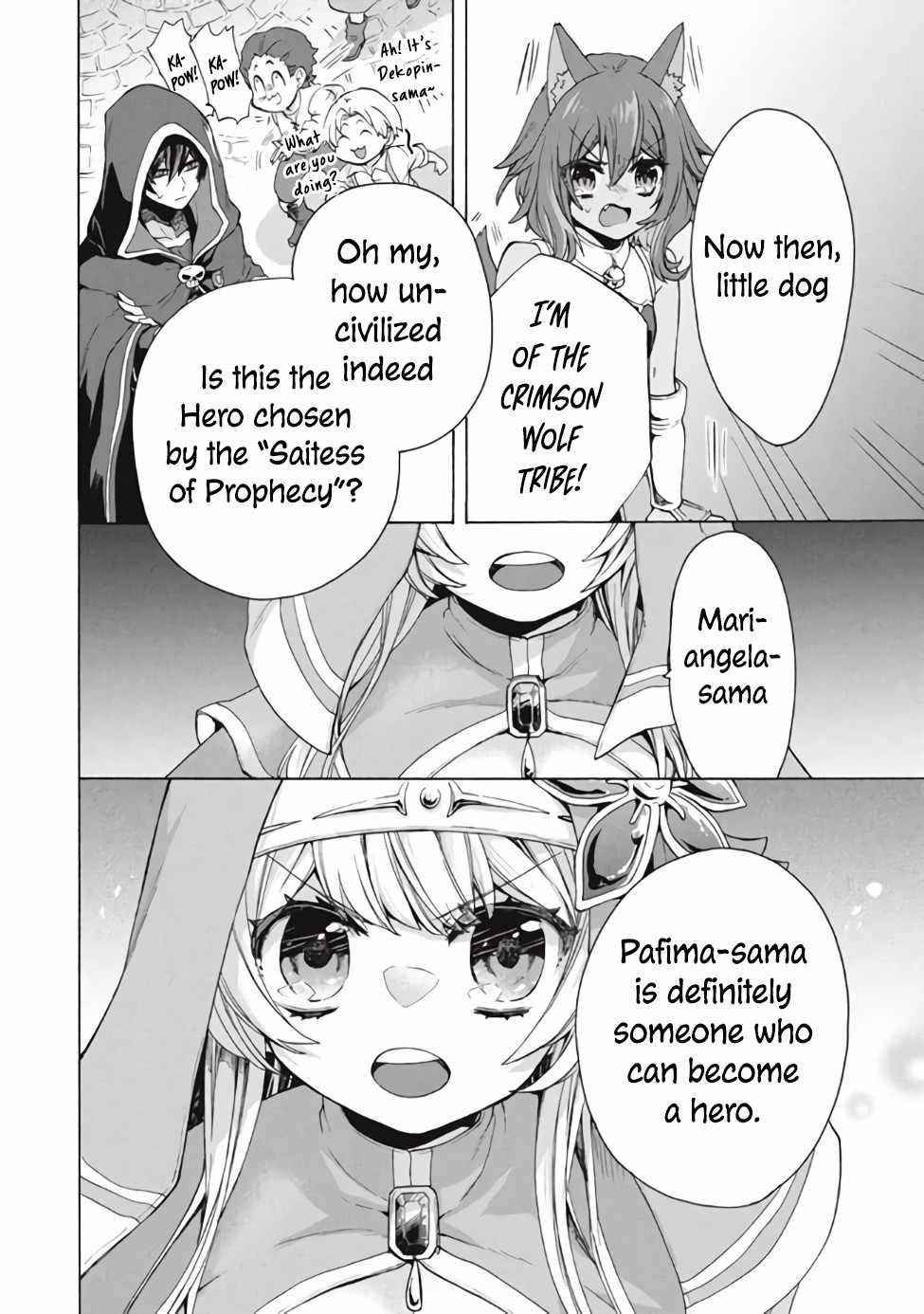 "Kukuku... Yatsu wa Shitennou no Naka demo Saijaku" to Kaikosareta Ore, Naze ka Yuusha to Seijo ni Shishou ni naru Chapter 11.2 — Page 8