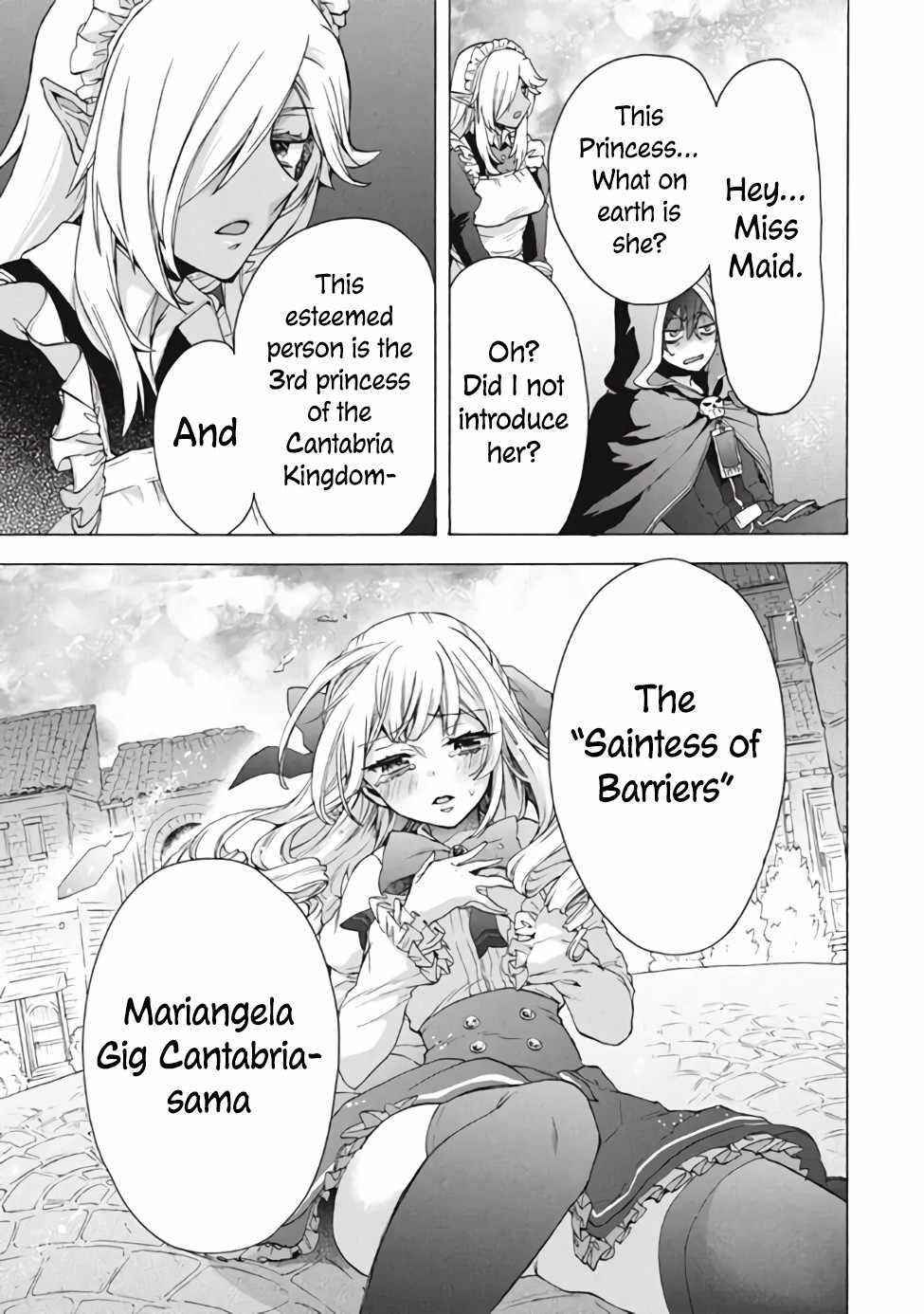 "Kukuku... Yatsu wa Shitennou no Naka demo Saijaku" to Kaikosareta Ore, Naze ka Yuusha to Seijo ni Shishou ni naru Chapter 11.2 — Page 16