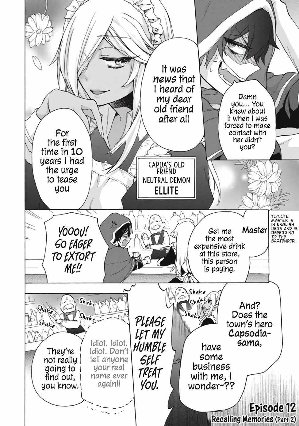 "Kukuku... Yatsu wa Shitennou no Naka demo Saijaku" to Kaikosareta Ore, Naze ka Yuusha to Seijo ni Shishou ni naru Chapter 12.2 — Page 1