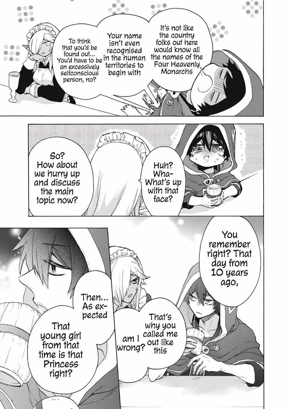 "Kukuku... Yatsu wa Shitennou no Naka demo Saijaku" to Kaikosareta Ore, Naze ka Yuusha to Seijo ni Shishou ni naru Chapter 12.2 — Page 2