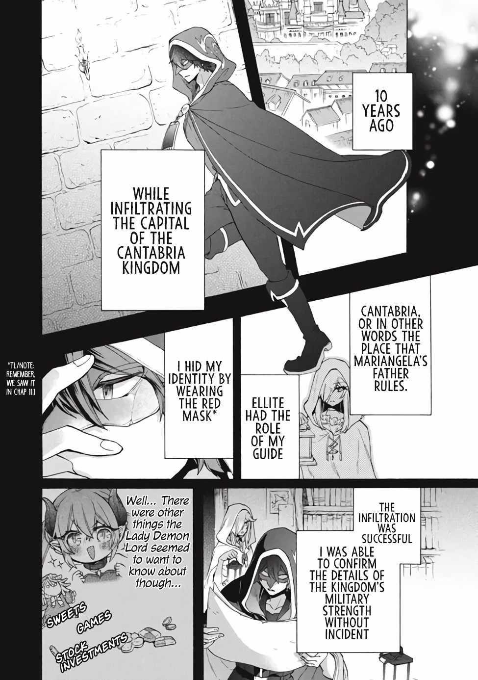 "Kukuku... Yatsu wa Shitennou no Naka demo Saijaku" to Kaikosareta Ore, Naze ka Yuusha to Seijo ni Shishou ni naru Chapter 12.2 — Page 3