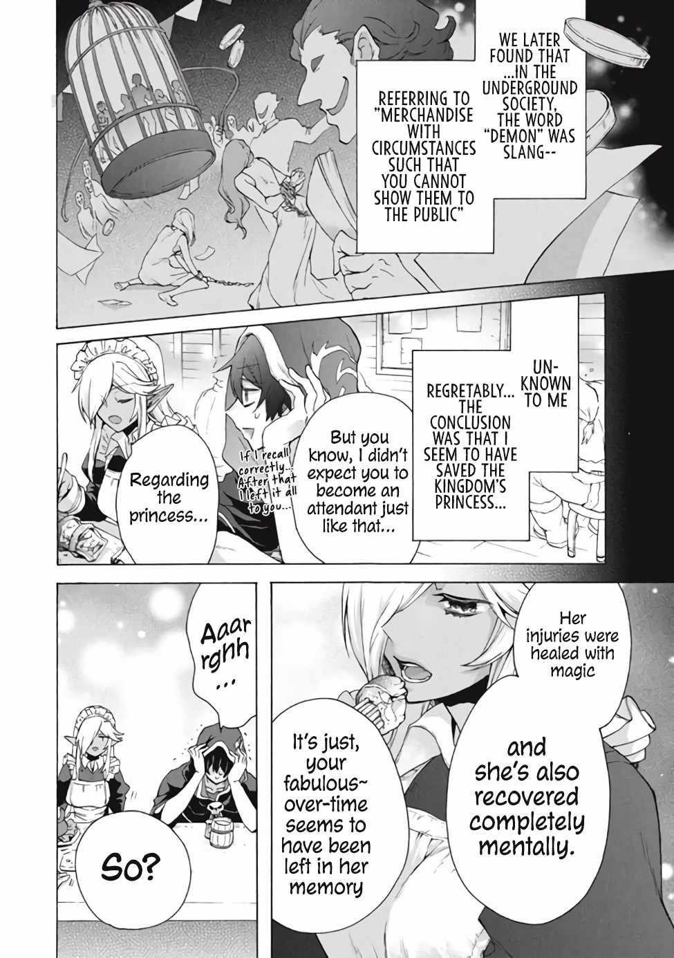 "Kukuku... Yatsu wa Shitennou no Naka demo Saijaku" to Kaikosareta Ore, Naze ka Yuusha to Seijo ni Shishou ni naru Chapter 12.2 — Page 9