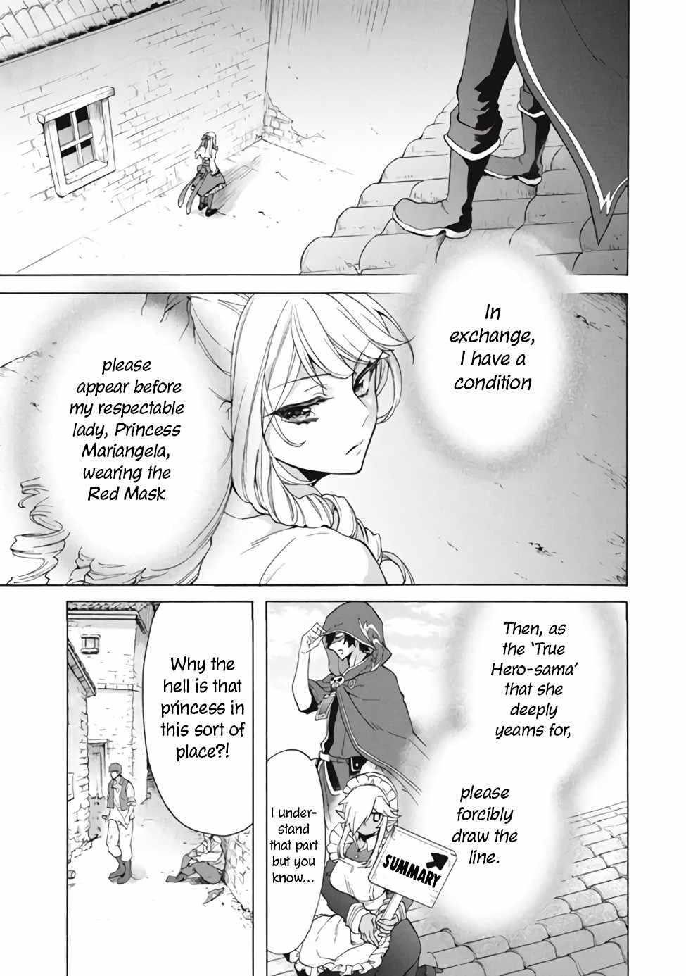 "Kukuku... Yatsu wa Shitennou no Naka demo Saijaku" to Kaikosareta Ore, Naze ka Yuusha to Seijo ni Shishou ni naru Chapter 13.1 — Page 1