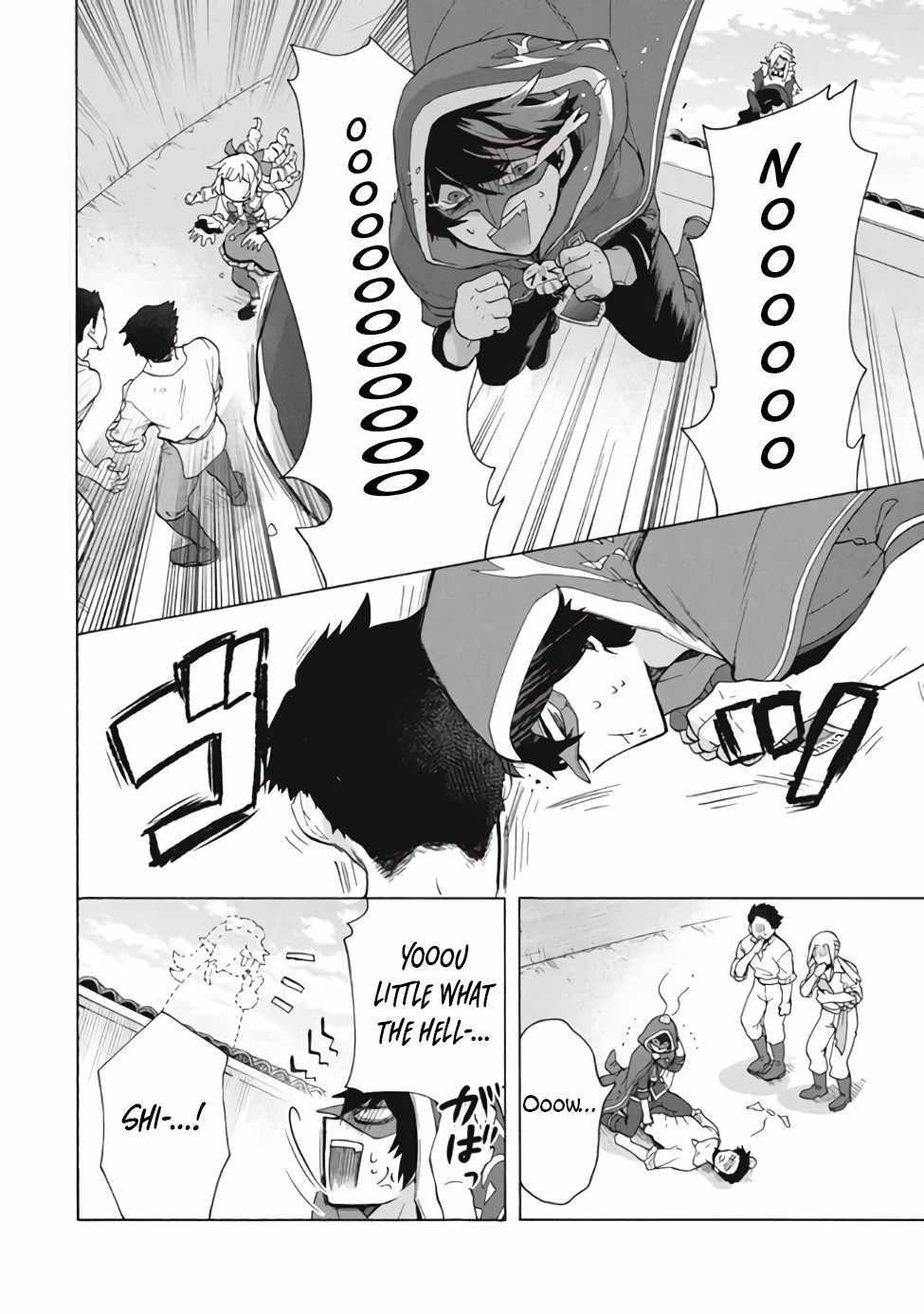 "Kukuku... Yatsu wa Shitennou no Naka demo Saijaku" to Kaikosareta Ore, Naze ka Yuusha to Seijo ni Shishou ni naru Chapter 13.1 — Page 6