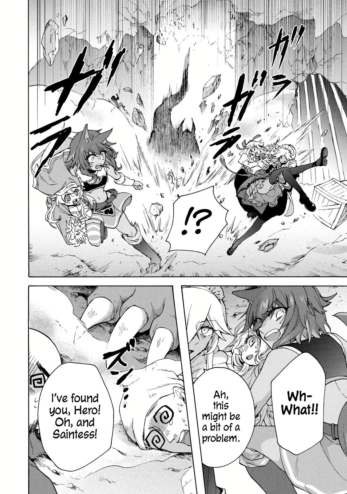 "Kukuku... Yatsu wa Shitennou no Naka demo Saijaku" to Kaikosareta Ore, Naze ka Yuusha to Seijo ni Shishou ni naru Chapter 14.2 — Page 5