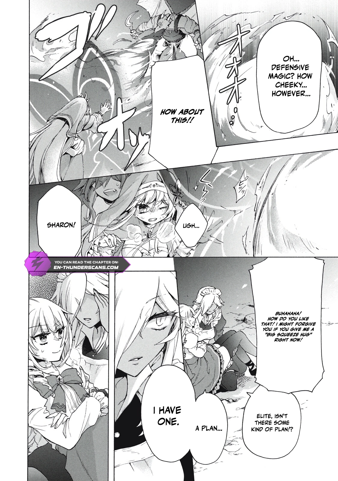 "Kukuku... Yatsu wa Shitennou no Naka demo Saijaku" to Kaikosareta Ore, Naze ka Yuusha to Seijo ni Shishou ni naru Chapter 15.1 — Page 5