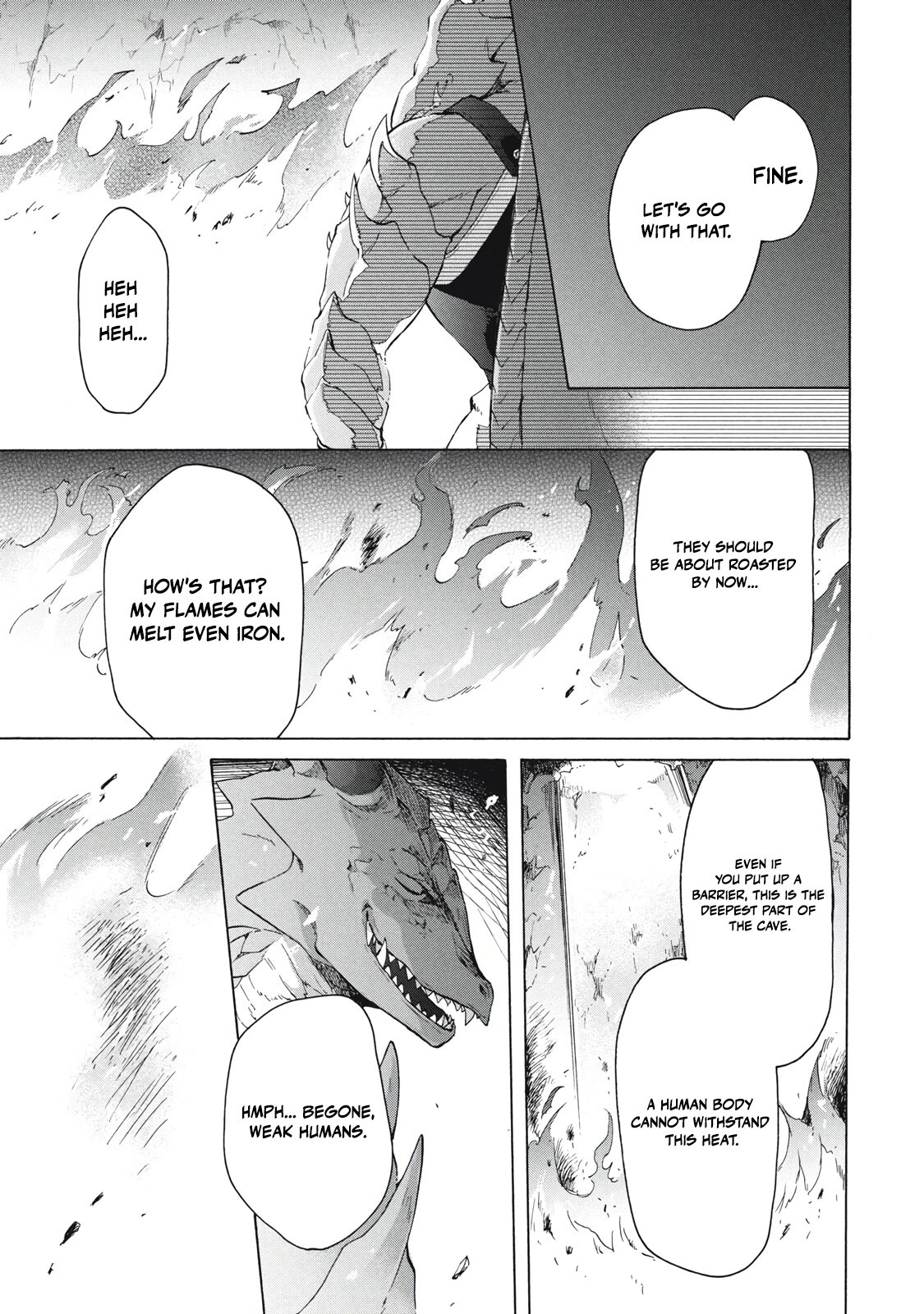"Kukuku... Yatsu wa Shitennou no Naka demo Saijaku" to Kaikosareta Ore, Naze ka Yuusha to Seijo ni Shishou ni naru Chapter 15.1 — Page 6