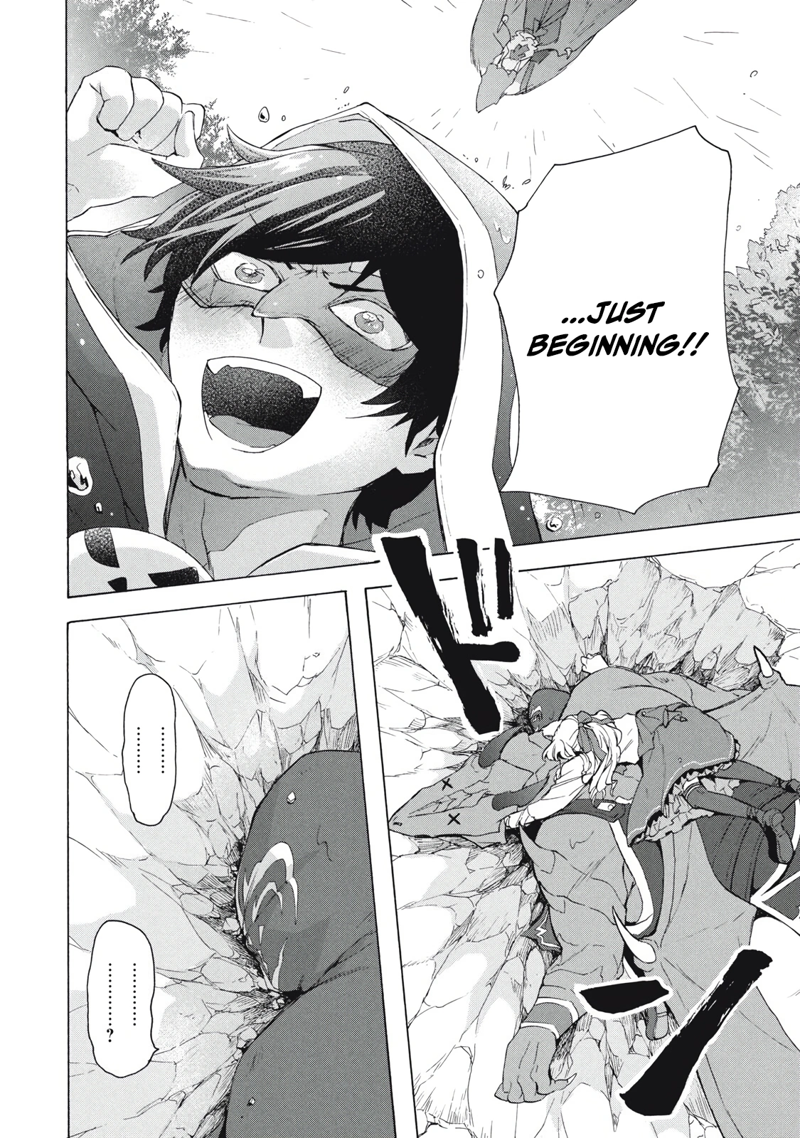 "Kukuku... Yatsu wa Shitennou no Naka demo Saijaku" to Kaikosareta Ore, Naze ka Yuusha to Seijo ni Shishou ni naru Chapter 15.2 — Page 3