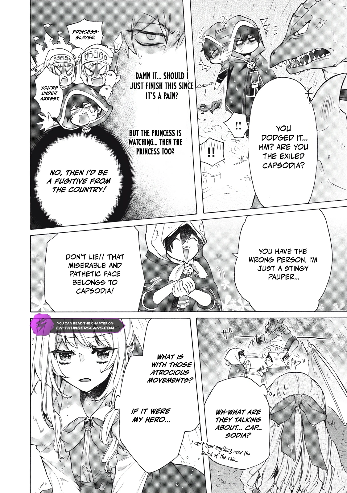 "Kukuku... Yatsu wa Shitennou no Naka demo Saijaku" to Kaikosareta Ore, Naze ka Yuusha to Seijo ni Shishou ni naru Chapter 15.3 — Page 2