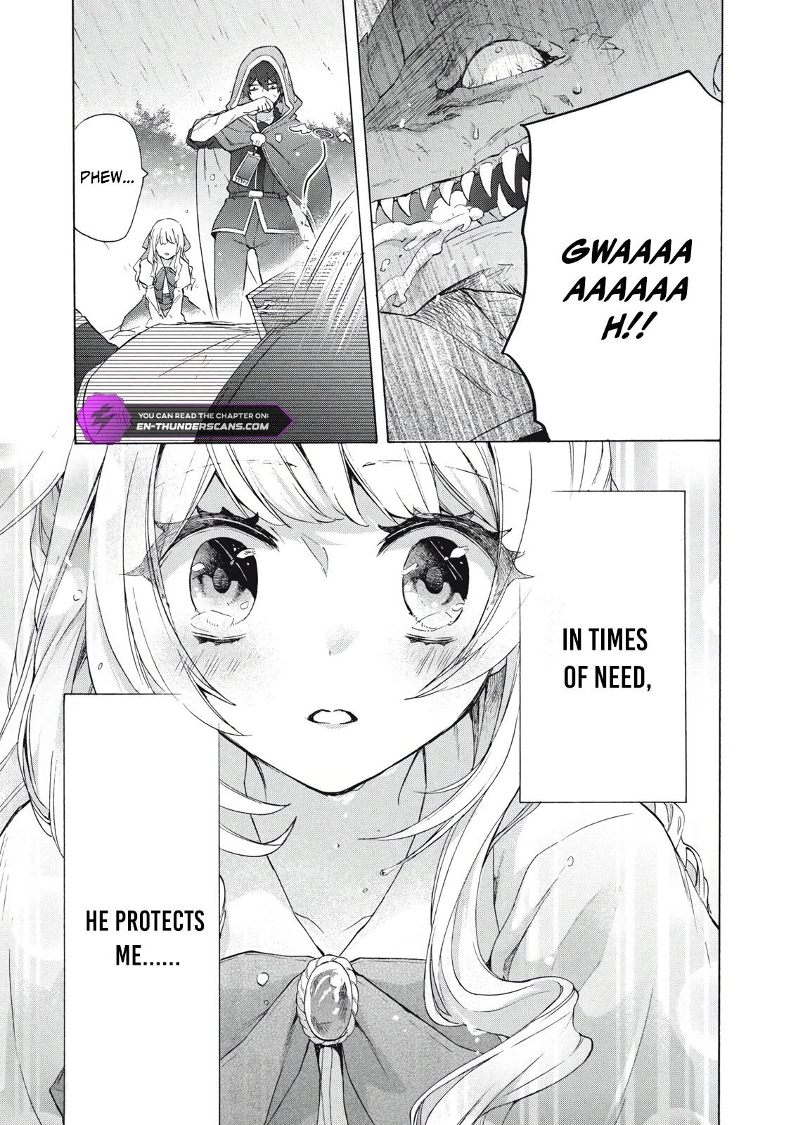 "Kukuku... Yatsu wa Shitennou no Naka demo Saijaku" to Kaikosareta Ore, Naze ka Yuusha to Seijo ni Shishou ni naru Chapter 15.3 — Page 5