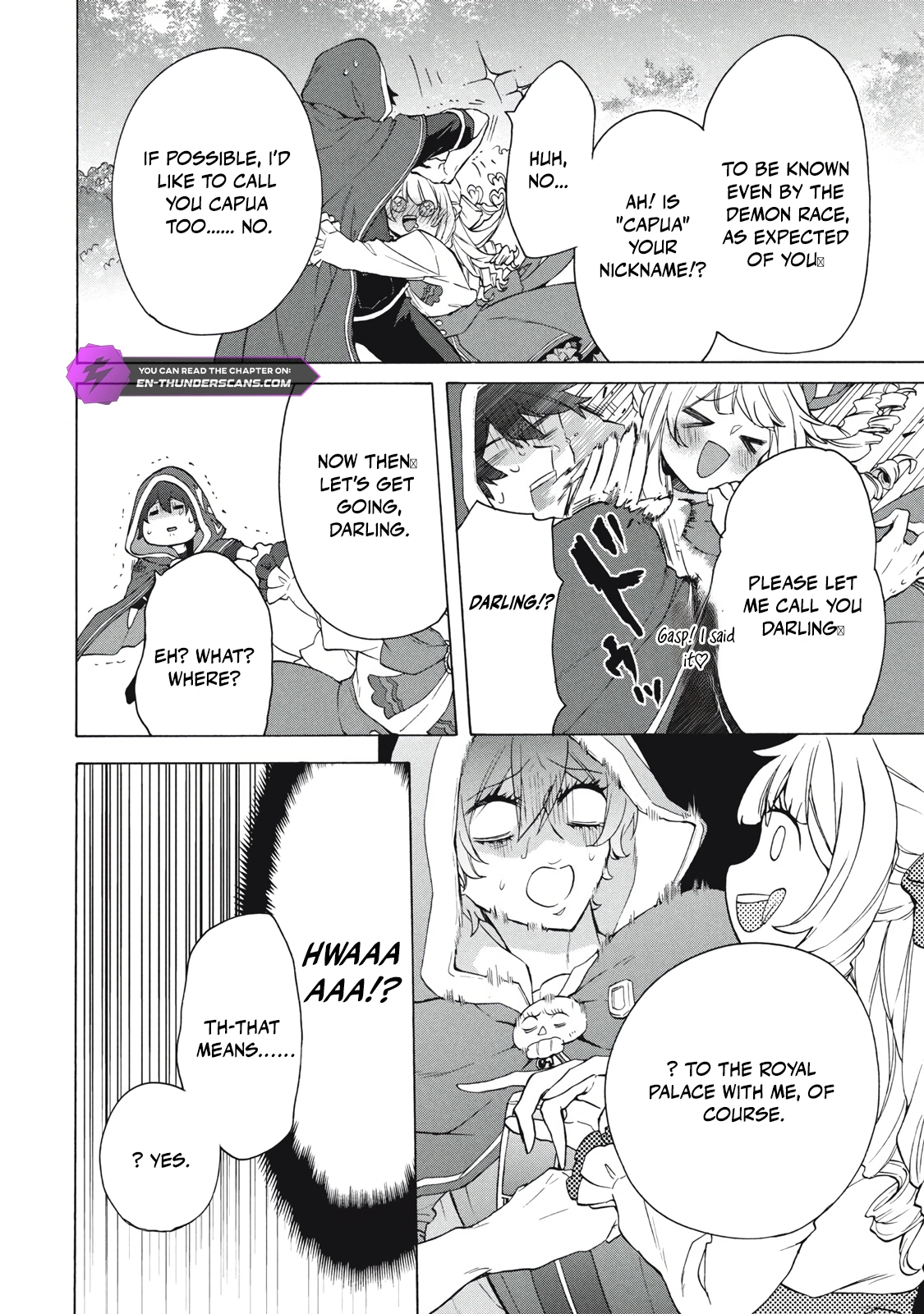"Kukuku... Yatsu wa Shitennou no Naka demo Saijaku" to Kaikosareta Ore, Naze ka Yuusha to Seijo ni Shishou ni naru Chapter 15.3 — Page 8