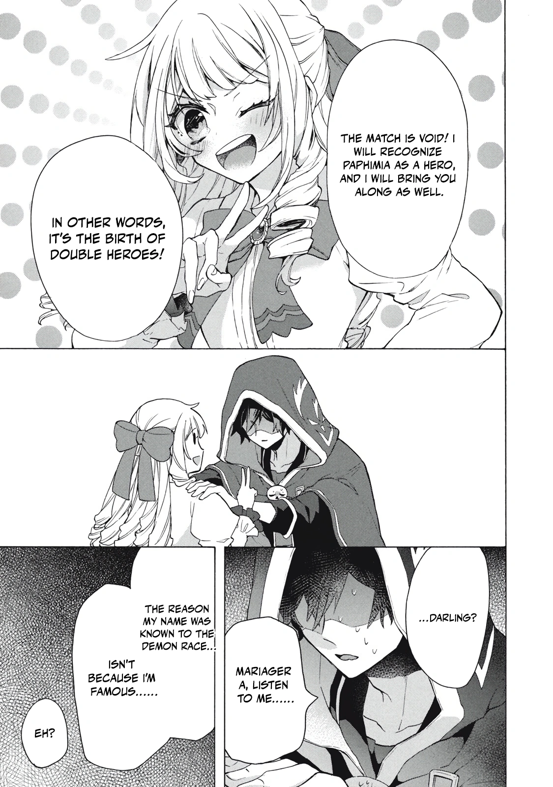 "Kukuku... Yatsu wa Shitennou no Naka demo Saijaku" to Kaikosareta Ore, Naze ka Yuusha to Seijo ni Shishou ni naru Chapter 15.3 — Page 9