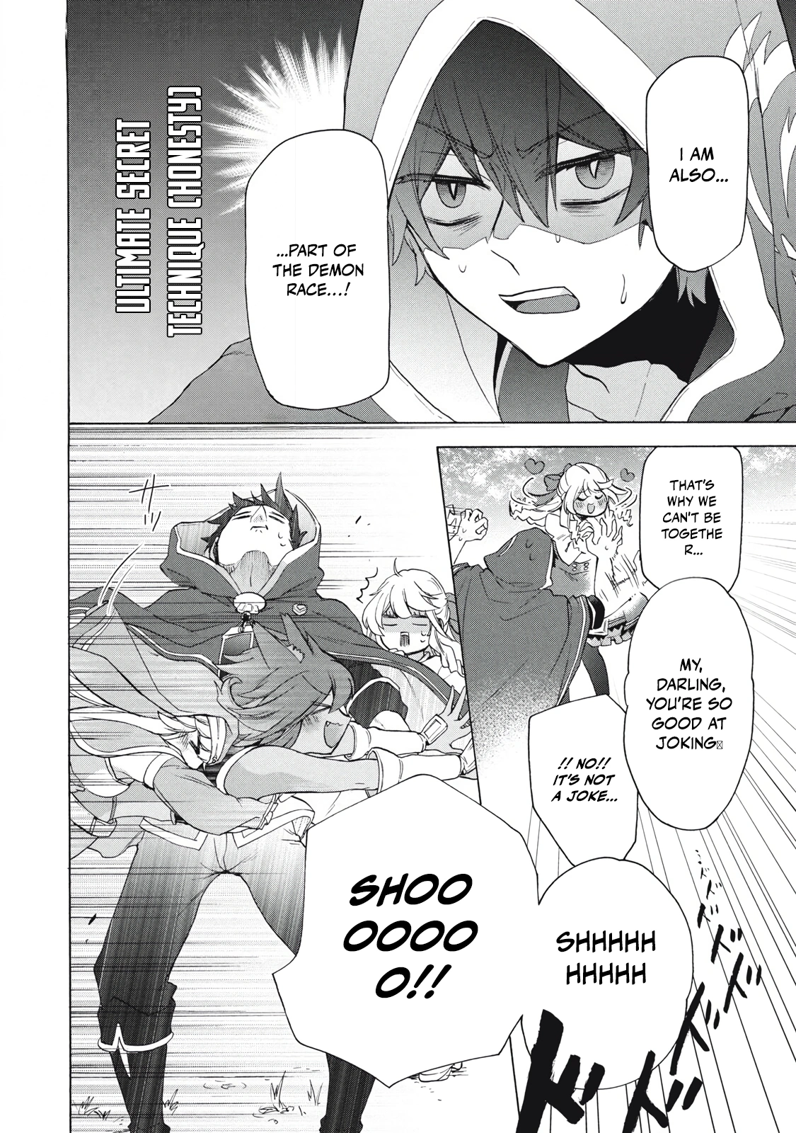 "Kukuku... Yatsu wa Shitennou no Naka demo Saijaku" to Kaikosareta Ore, Naze ka Yuusha to Seijo ni Shishou ni naru Chapter 15.3 — Page 10