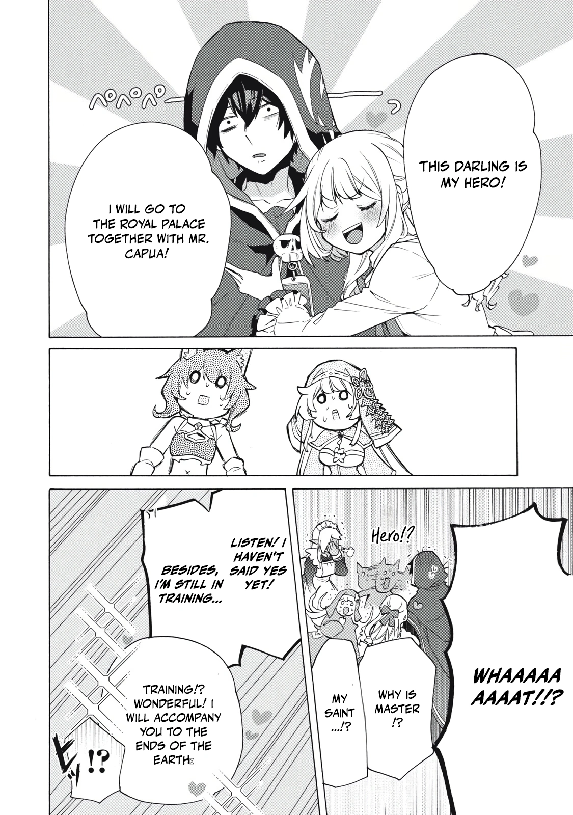 "Kukuku... Yatsu wa Shitennou no Naka demo Saijaku" to Kaikosareta Ore, Naze ka Yuusha to Seijo ni Shishou ni naru Chapter 15.3 — Page 12