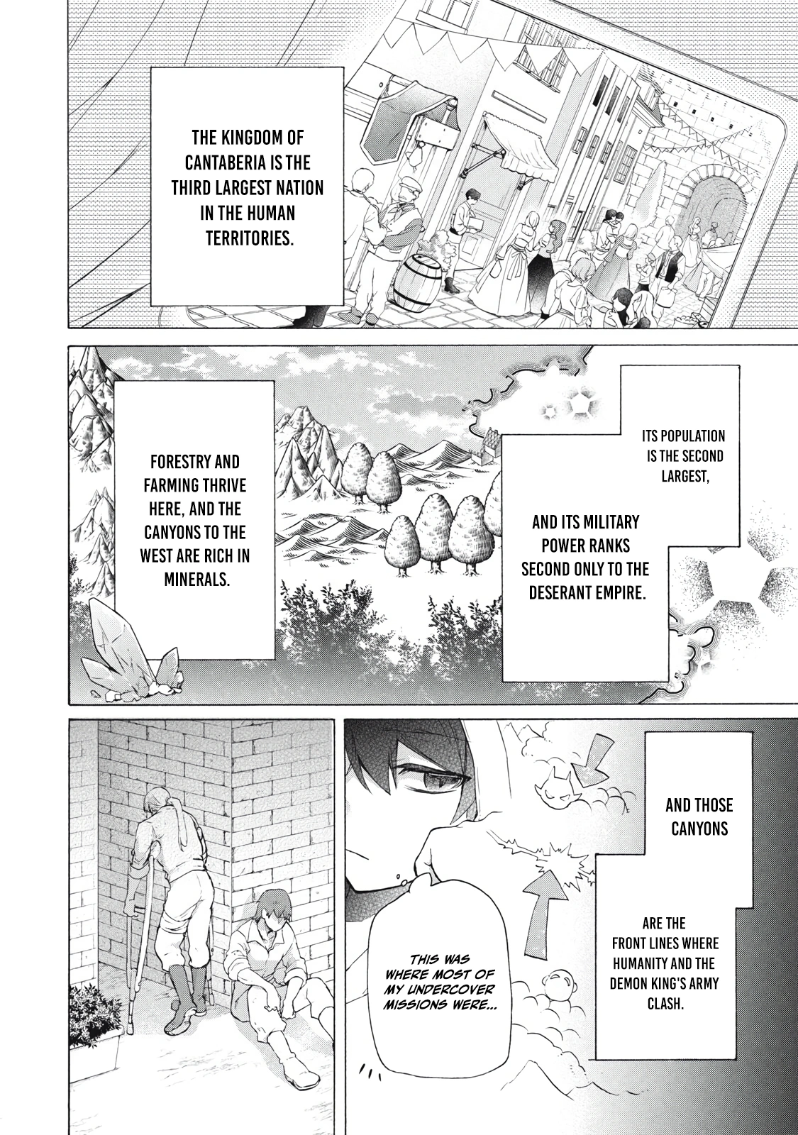 "Kukuku... Yatsu wa Shitennou no Naka demo Saijaku" to Kaikosareta Ore, Naze ka Yuusha to Seijo ni Shishou ni naru Chapter 16.1 — Page 4