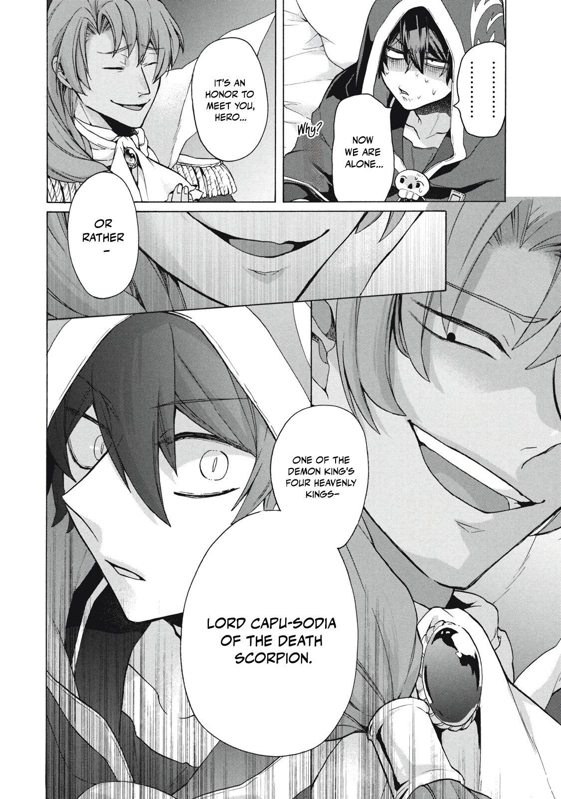 "Kukuku... Yatsu wa Shitennou no Naka demo Saijaku" to Kaikosareta Ore, Naze ka Yuusha to Seijo ni Shishou ni naru Chapter 16.1 — Page 8