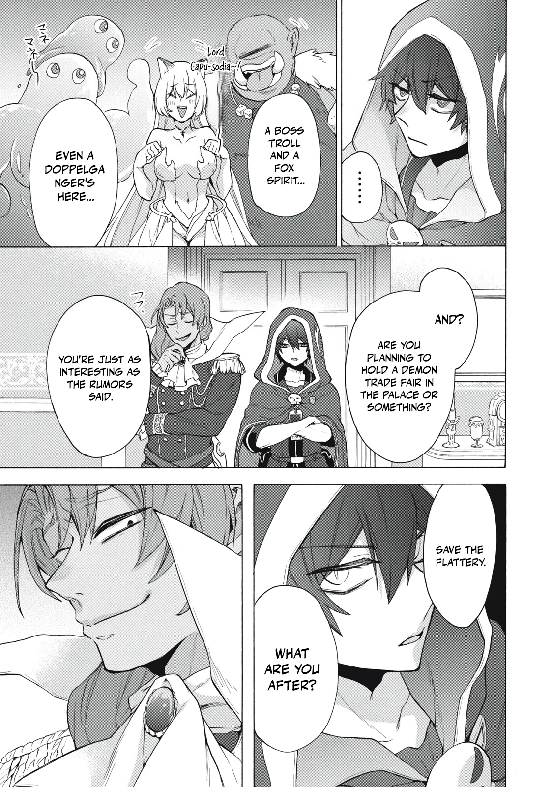 "Kukuku... Yatsu wa Shitennou no Naka demo Saijaku" to Kaikosareta Ore, Naze ka Yuusha to Seijo ni Shishou ni naru Chapter 16.2 — Page 6