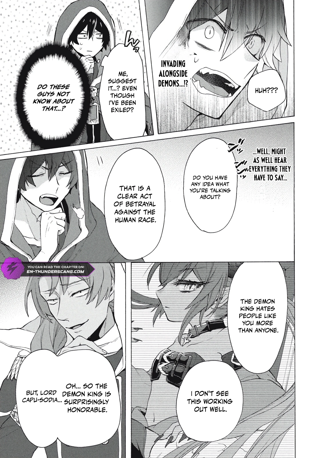 "Kukuku... Yatsu wa Shitennou no Naka demo Saijaku" to Kaikosareta Ore, Naze ka Yuusha to Seijo ni Shishou ni naru Chapter 16.2 — Page 8