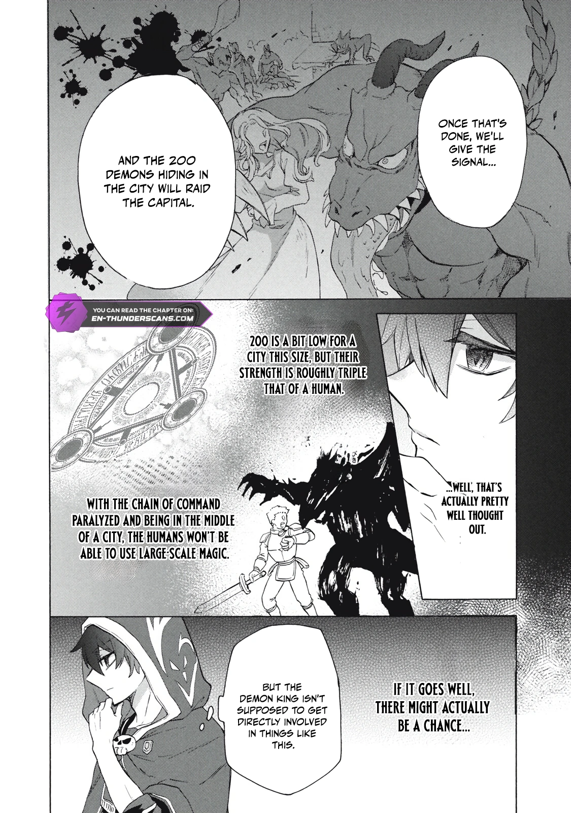 "Kukuku... Yatsu wa Shitennou no Naka demo Saijaku" to Kaikosareta Ore, Naze ka Yuusha to Seijo ni Shishou ni naru Chapter 16.2 — Page 11