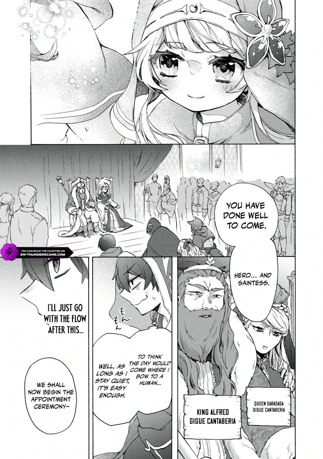 "Kukuku... Yatsu wa Shitennou no Naka demo Saijaku" to Kaikosareta Ore, Naze ka Yuusha to Seijo ni Shishou ni naru Chapter 17.1 — Page 5
