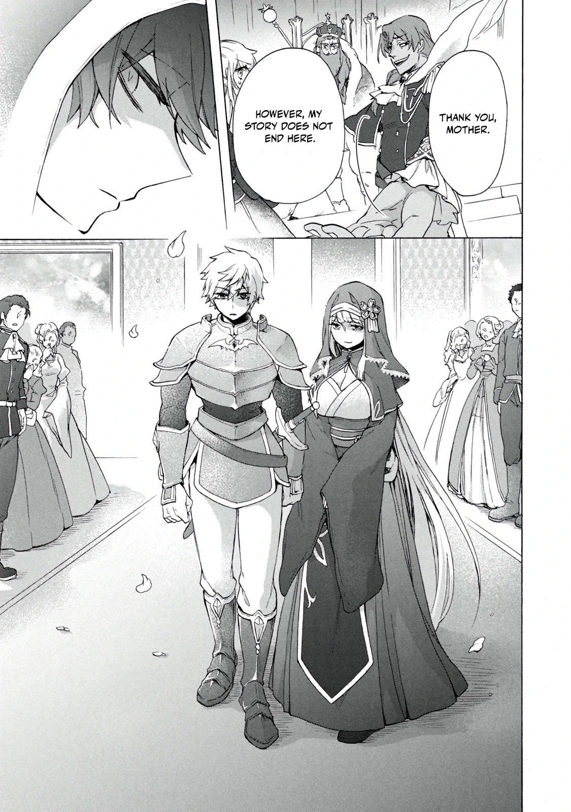 "Kukuku... Yatsu wa Shitennou no Naka demo Saijaku" to Kaikosareta Ore, Naze ka Yuusha to Seijo ni Shishou ni naru Chapter 17.1 — Page 15