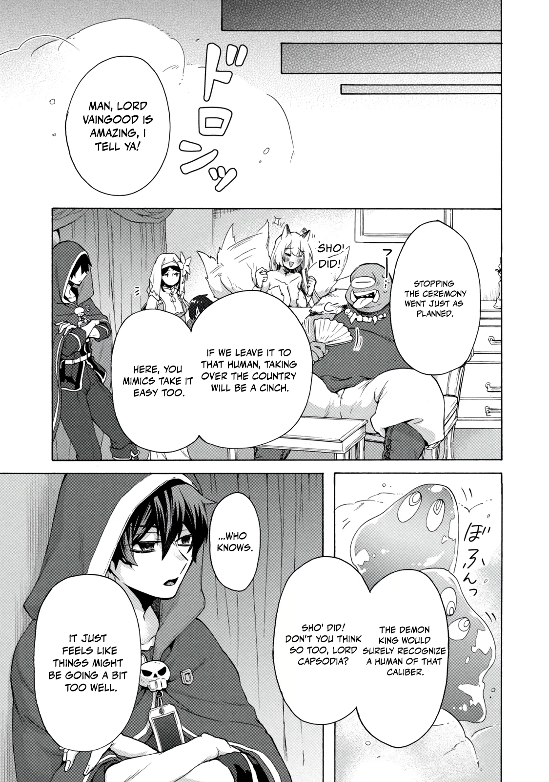 "Kukuku... Yatsu wa Shitennou no Naka demo Saijaku" to Kaikosareta Ore, Naze ka Yuusha to Seijo ni Shishou ni naru Chapter 17.2 — Page 6