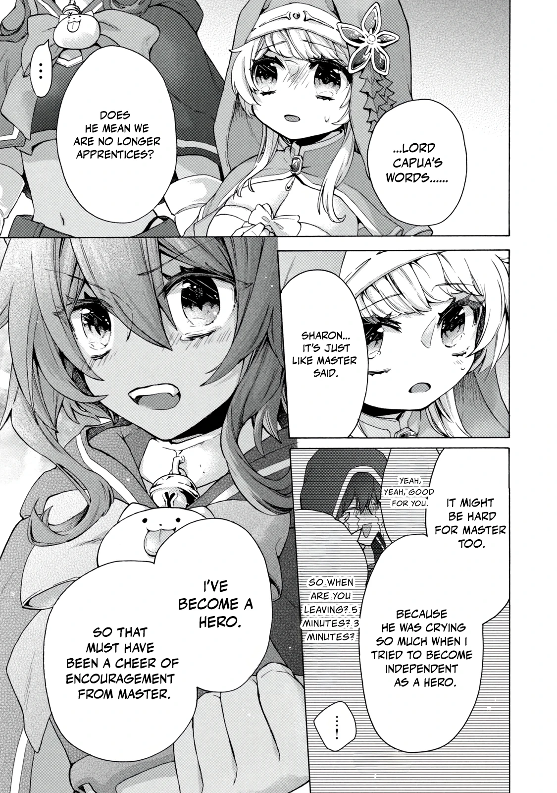 "Kukuku... Yatsu wa Shitennou no Naka demo Saijaku" to Kaikosareta Ore, Naze ka Yuusha to Seijo ni Shishou ni naru Chapter 17.2 — Page 10