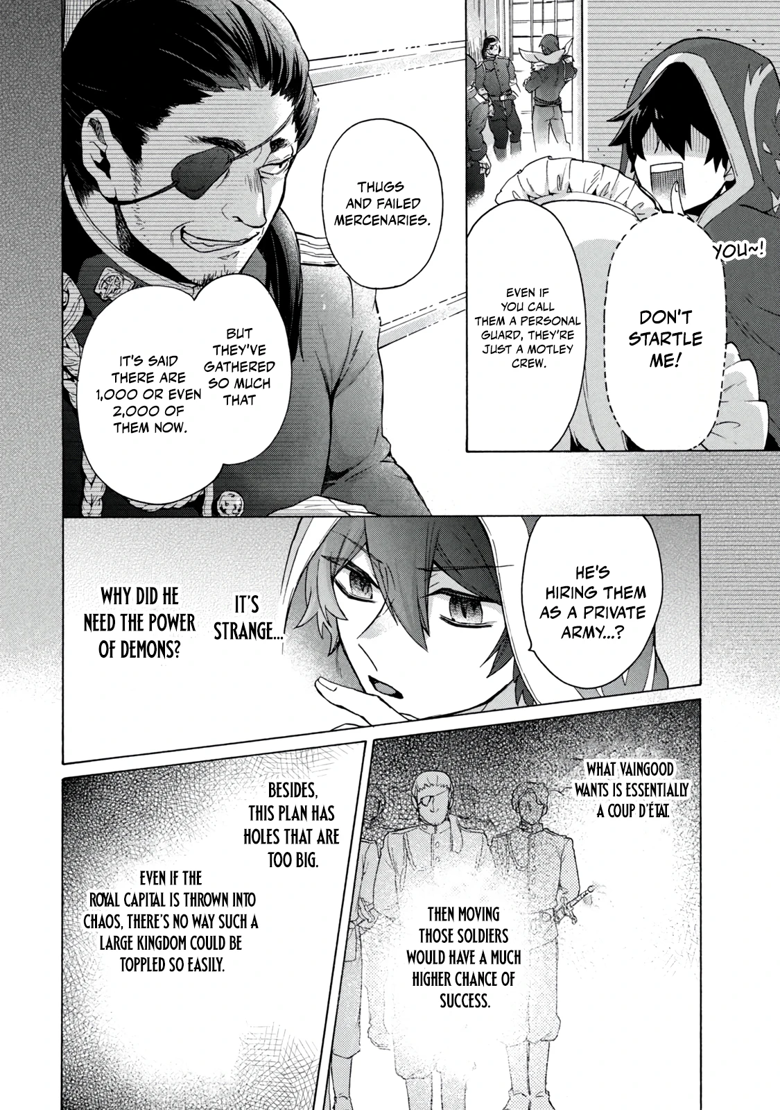 "Kukuku... Yatsu wa Shitennou no Naka demo Saijaku" to Kaikosareta Ore, Naze ka Yuusha to Seijo ni Shishou ni naru Chapter 17.2 — Page 15