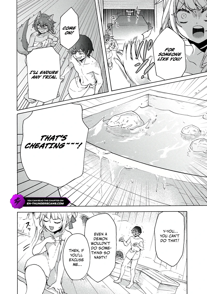 "Kukuku... Yatsu wa Shitennou no Naka demo Saijaku" to Kaikosareta Ore, Naze ka Yuusha to Seijo ni Shishou ni naru Chapter 18.2 — Page 11