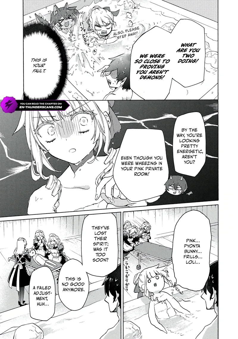 "Kukuku... Yatsu wa Shitennou no Naka demo Saijaku" to Kaikosareta Ore, Naze ka Yuusha to Seijo ni Shishou ni naru Chapter 18.2 — Page 18