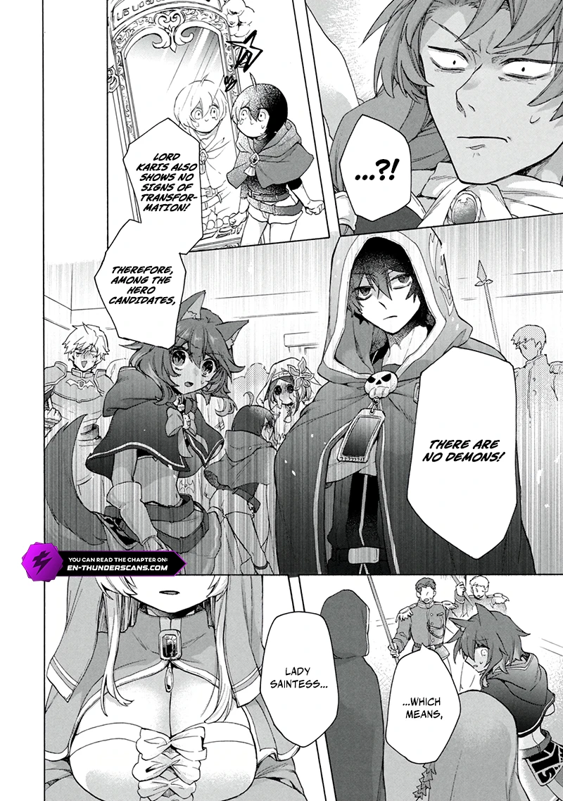 "Kukuku... Yatsu wa Shitennou no Naka demo Saijaku" to Kaikosareta Ore, Naze ka Yuusha to Seijo ni Shishou ni naru Chapter 19.1 — Page 9