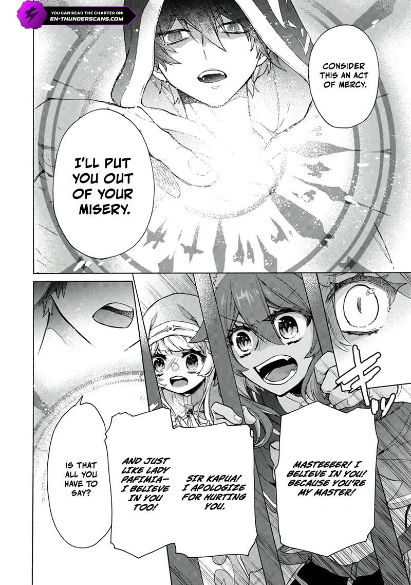 "Kukuku... Yatsu wa Shitennou no Naka demo Saijaku" to Kaikosareta Ore, Naze ka Yuusha to Seijo ni Shishou ni naru Chapter 19.2 — Page 8