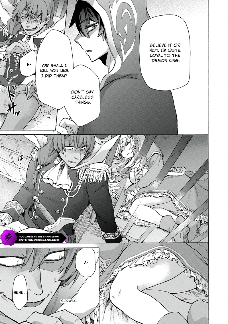 "Kukuku... Yatsu wa Shitennou no Naka demo Saijaku" to Kaikosareta Ore, Naze ka Yuusha to Seijo ni Shishou ni naru Chapter 19.2 — Page 11