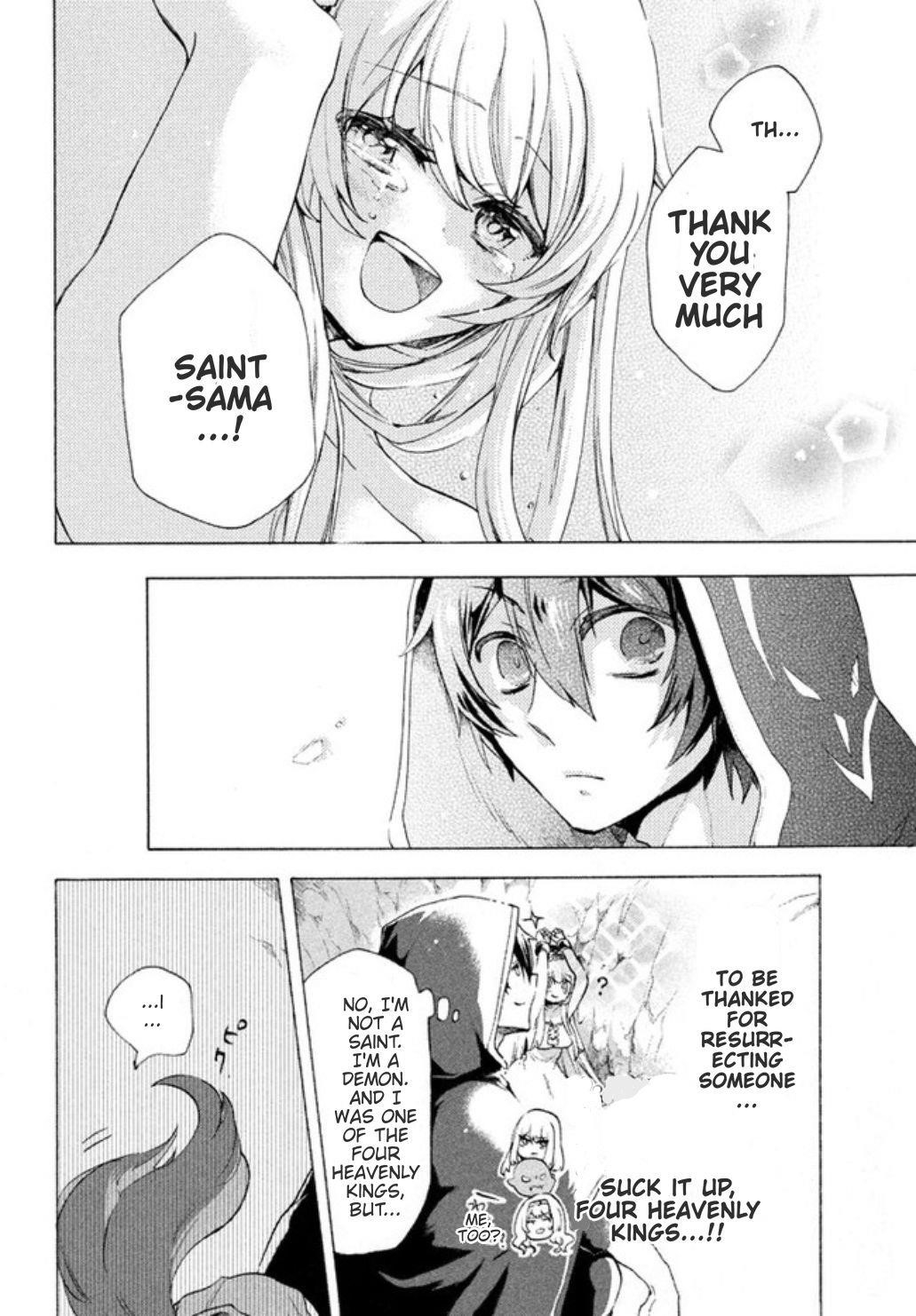"Kukuku... Yatsu wa Shitennou no Naka demo Saijaku" to Kaikosareta Ore, Naze ka Yuusha to Seijo ni Shishou ni naru Chapter 2.1 — Page 4