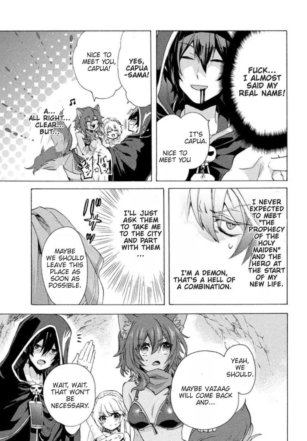 "Kukuku... Yatsu wa Shitennou no Naka demo Saijaku" to Kaikosareta Ore, Naze ka Yuusha to Seijo ni Shishou ni naru Chapter 2.1 — Page 9