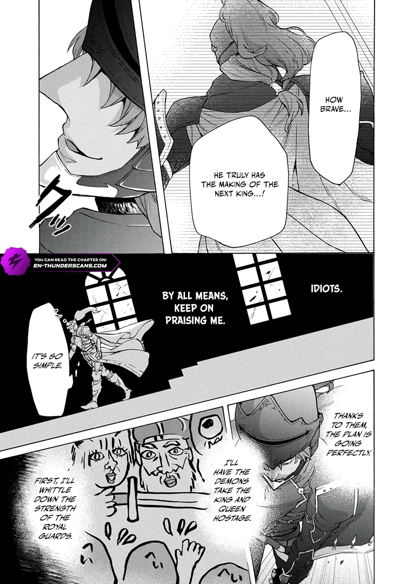 "Kukuku... Yatsu wa Shitennou no Naka demo Saijaku" to Kaikosareta Ore, Naze ka Yuusha to Seijo ni Shishou ni naru Chapter 20.1 — Page 6