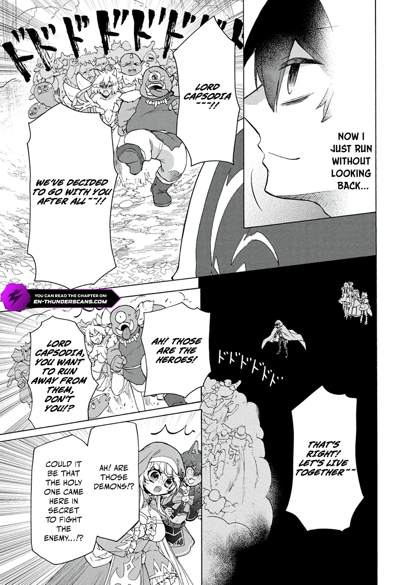 "Kukuku... Yatsu wa Shitennou no Naka demo Saijaku" to Kaikosareta Ore, Naze ka Yuusha to Seijo ni Shishou ni naru Chapter 21.1 — Page 18