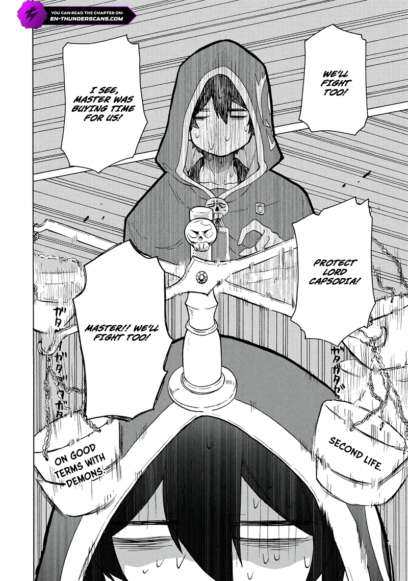 "Kukuku... Yatsu wa Shitennou no Naka demo Saijaku" to Kaikosareta Ore, Naze ka Yuusha to Seijo ni Shishou ni naru Chapter 21.1 — Page 19